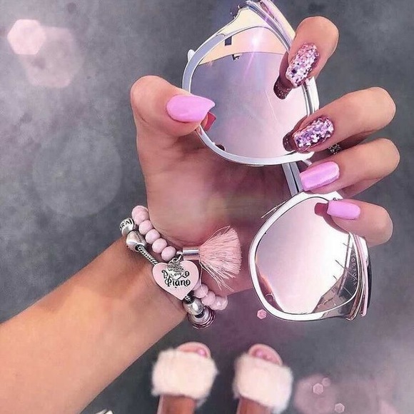 TopFoxx “Candy” sunglasses- rose gold - Picture 2 of 6